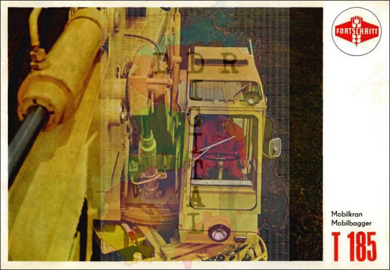 Mobilkran, Mobilbagger T 185