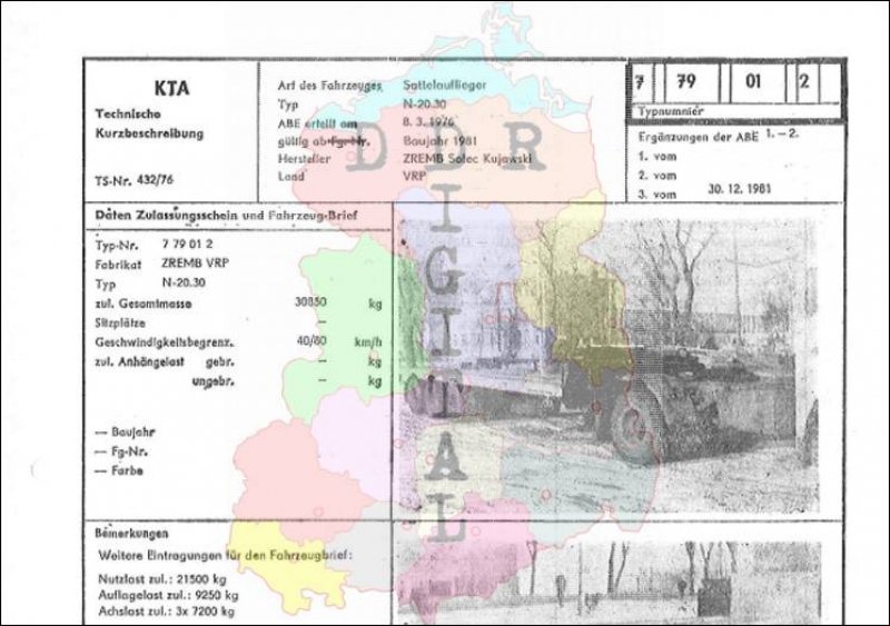 Sattelauflieger N-20.30