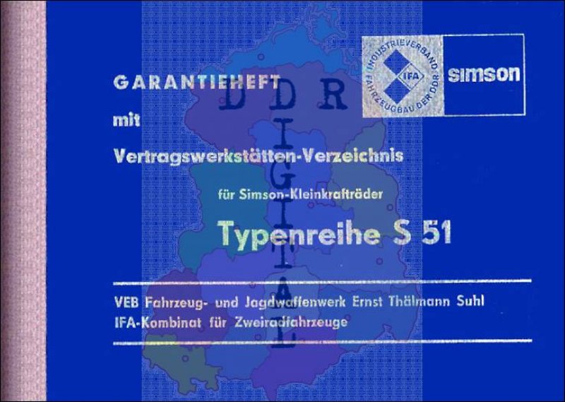Simson-Kleinkrafträder Typenreihe S 51