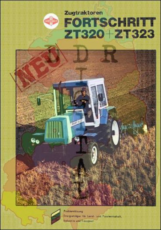 Zugtraktoren Fortschritt ZT 320 + ZT 323