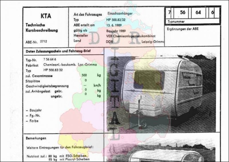 Einachsanhänger HP 500.83/32