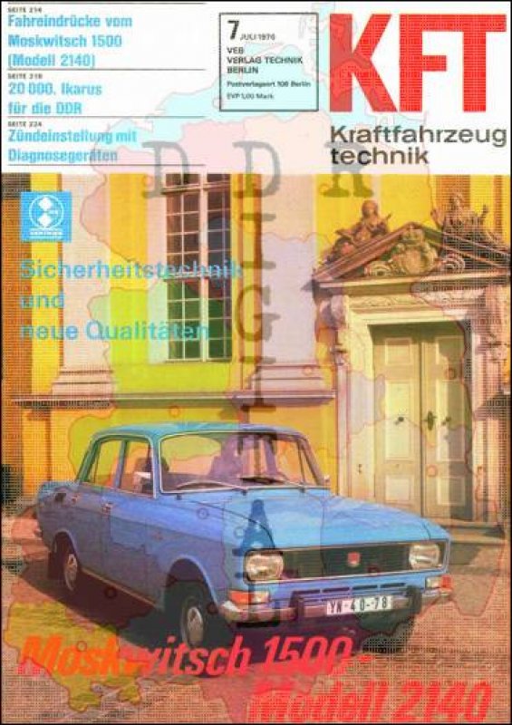 Kraftfahrzeugtechnik 1976/07