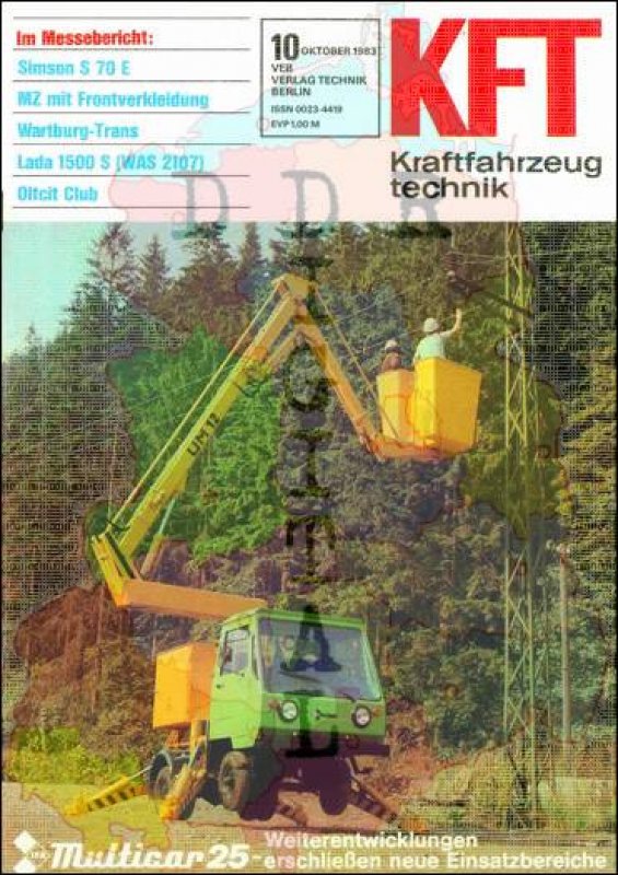 Kraftfahrzeugtechnik 1983/10