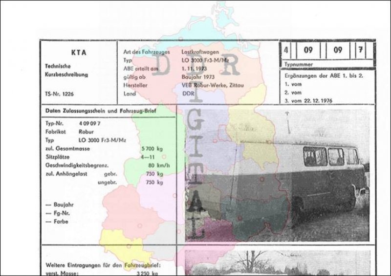 Lastkraftwagen LO 3000 AKF/St-Ko