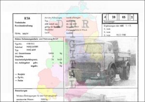 Lastkraftwagen MAS 5549