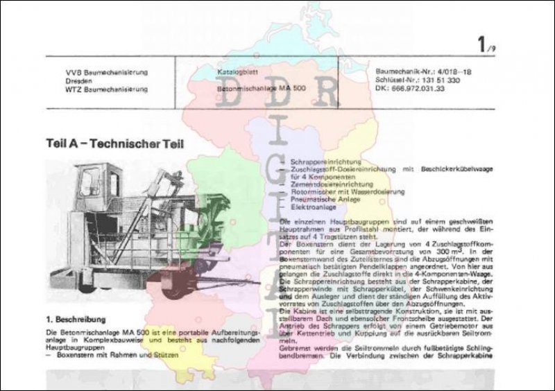Betonmischanlage MA 500