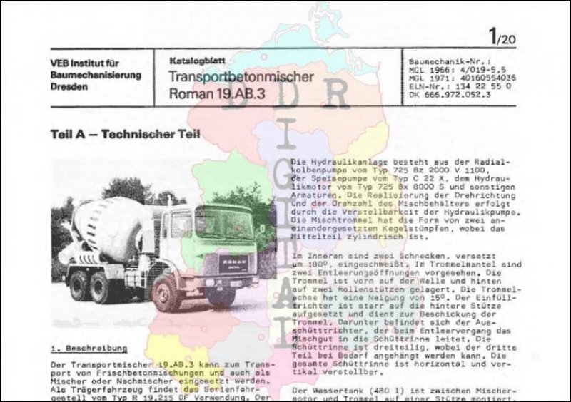 Transportbetonmischer Roman 19.AB.3