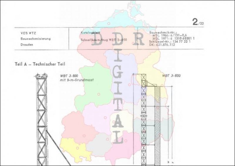 Schnellbauaufzug WBT 3-600