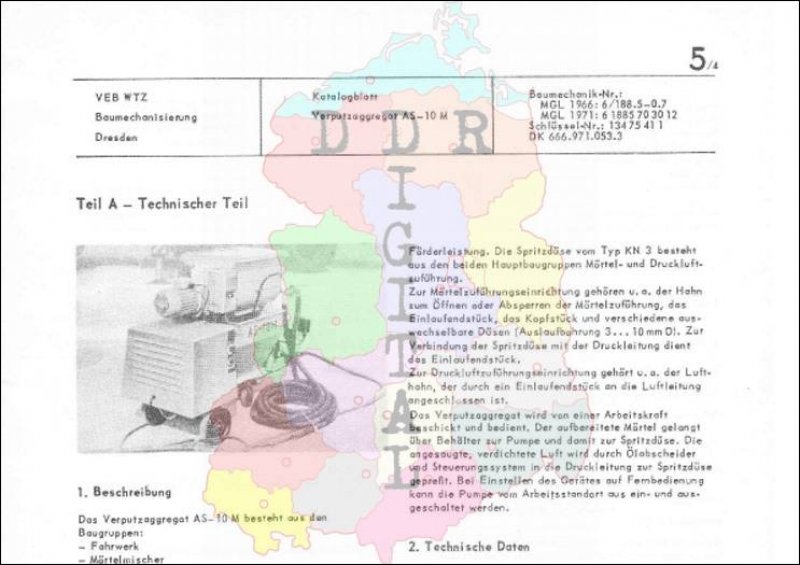 Verputzaggregat AS-10 M