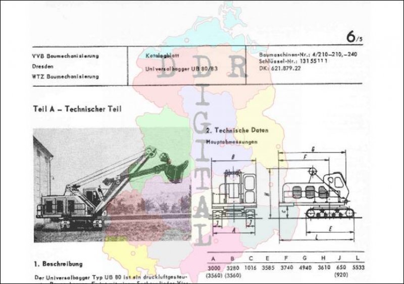 Universalbagger UB 80/83