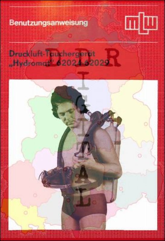 Druckluft-Tauchergerät "Hydromat" 62024-62029