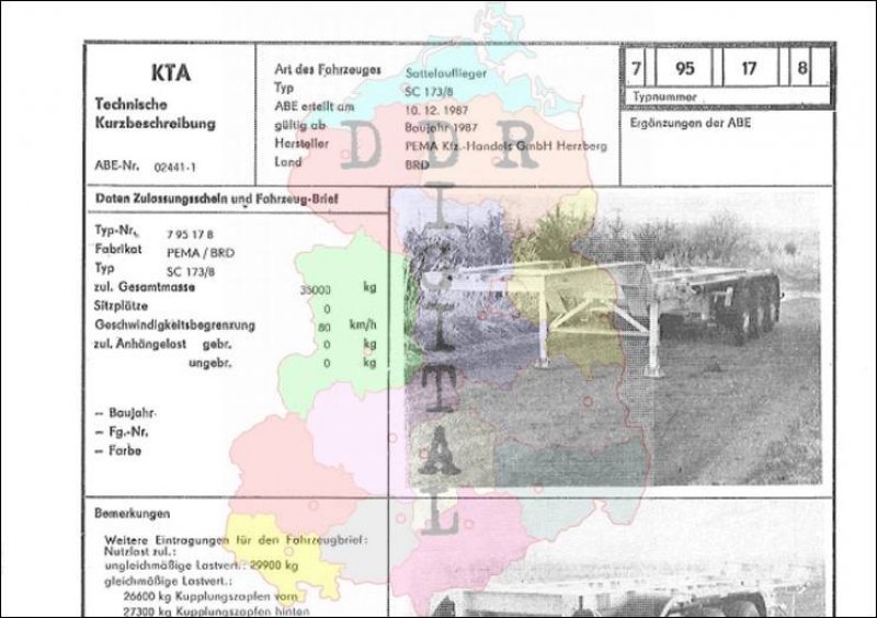Sattelauflieger SC 173/8