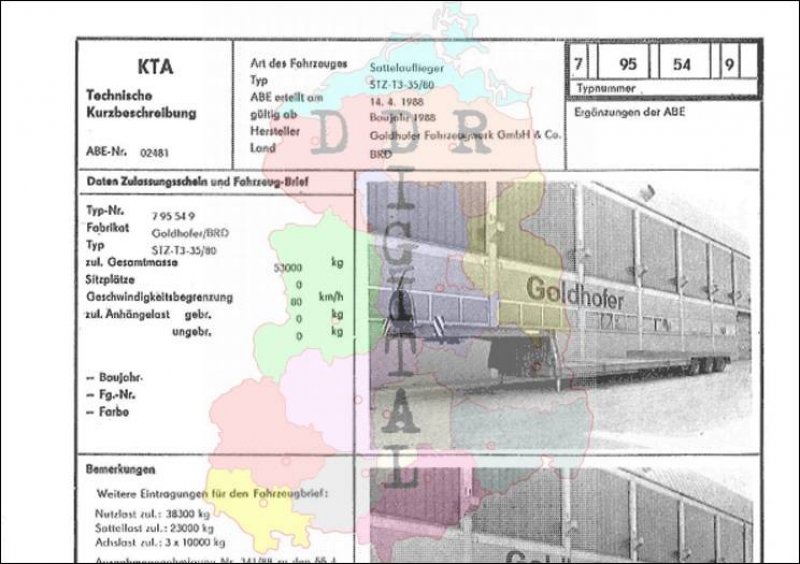 Sattelauflieger STZ-T3-35/80
