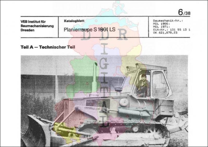 Planierraupe S 1801 LS