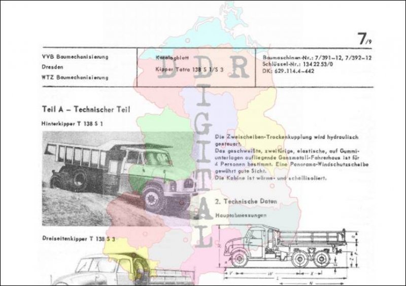 Hinterkipper Tatra 138 S 1/S 3