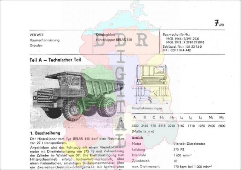 Hinterkipper BELAS 540