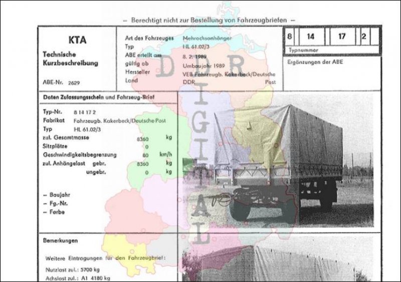 Mehrachsanhänger HL 61.02/3