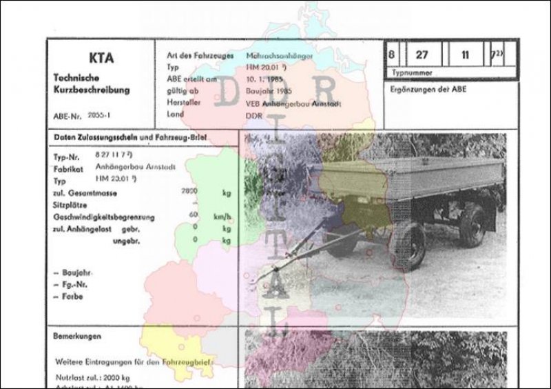 Mehrachsanhänger HM 20.01