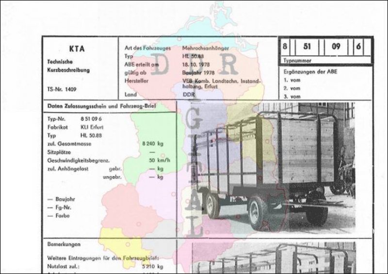 Mehrachsanhänger HL 50.88