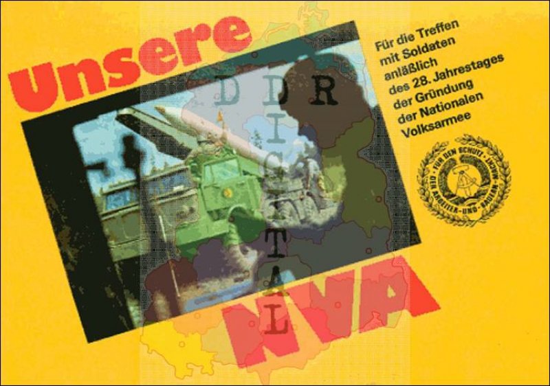 Unsere NVA '84, Für die Treffen mit Soldaten anläßlich des 28. Jahrestages der Gründung der NVA