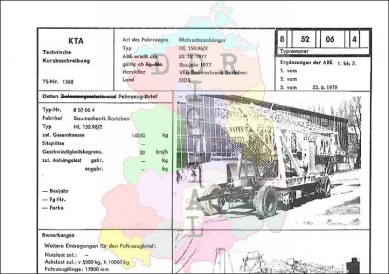 Mehrachsanhänger HL 150.98/2
