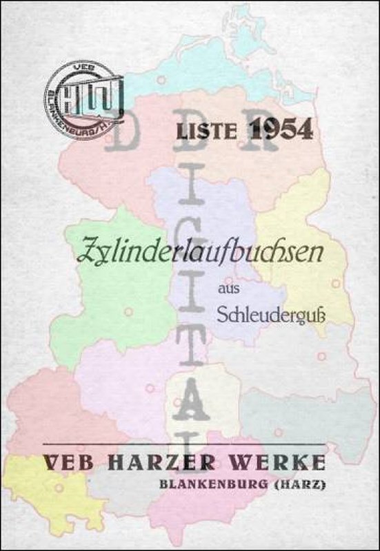 Zylinderlaufbuchsen aus Schleuderguß