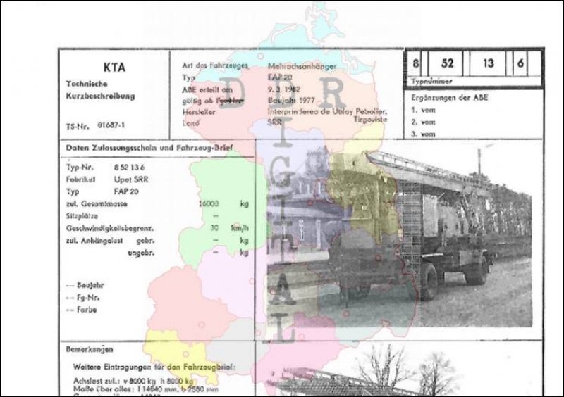 Mehrachsanhänger FAP 20