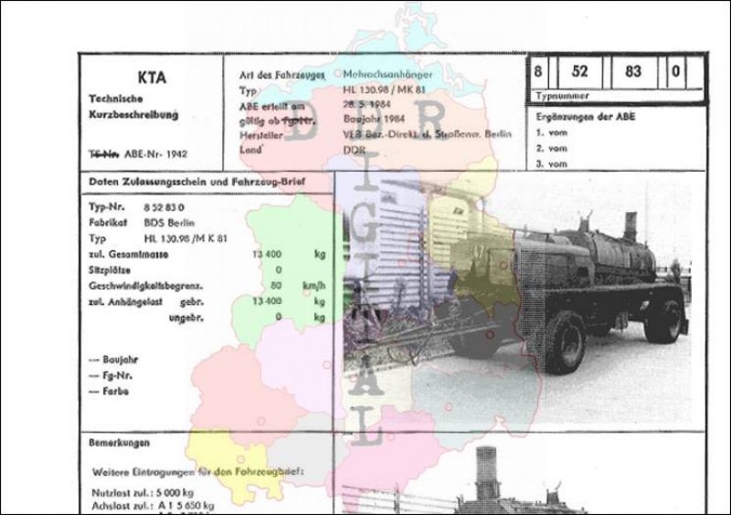 Mehrachsanhänger HL 130.98 / MK 81