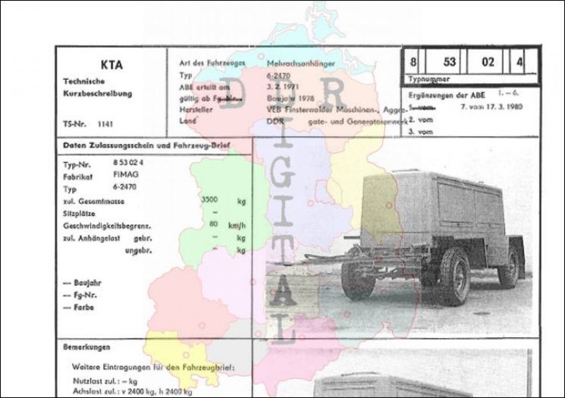 Mehrachsanhänger 6-2470