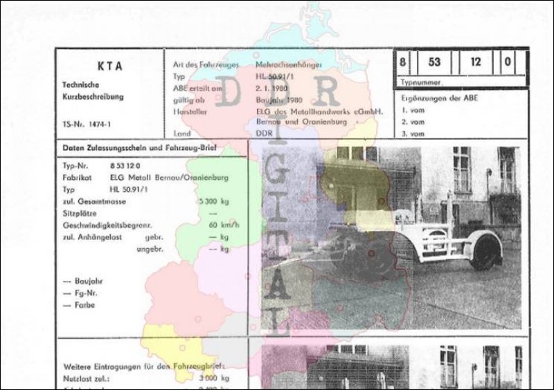 Mehrachsanhänger HL 50.91/1