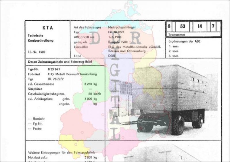 Mehrachsanhänger HL 70.72/2