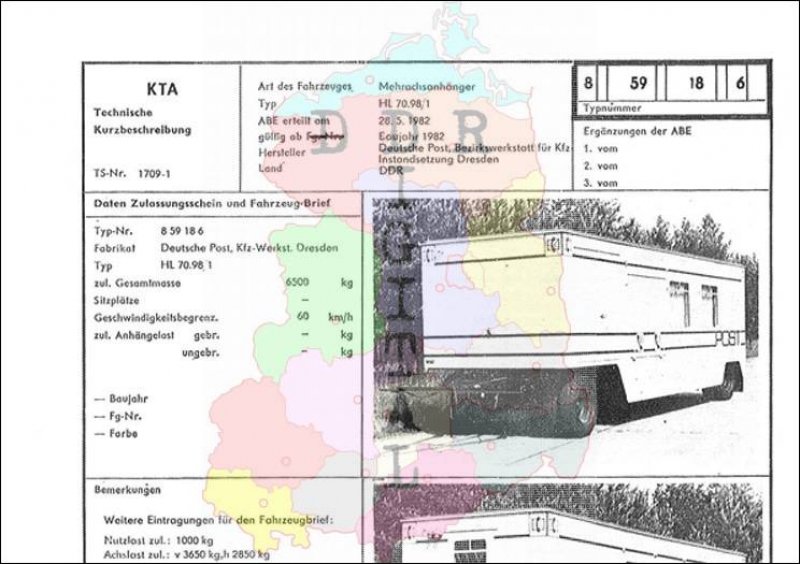 Mehrachsanhänger HL 70.98/1