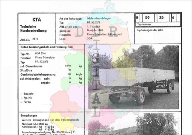 Mehrachsanhänger HL 50.02/3