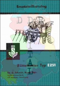 Ersatzteilkatalog Rüttelzetter Typ E251