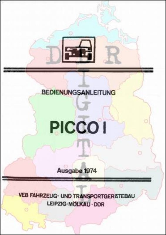 Bedienungsanleitung PICCO I