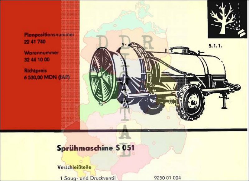 Sprühmaschine S 051