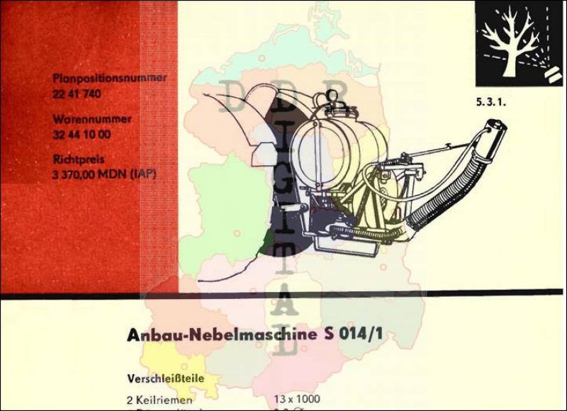 Anbau-Nebelmaschine S 014/1