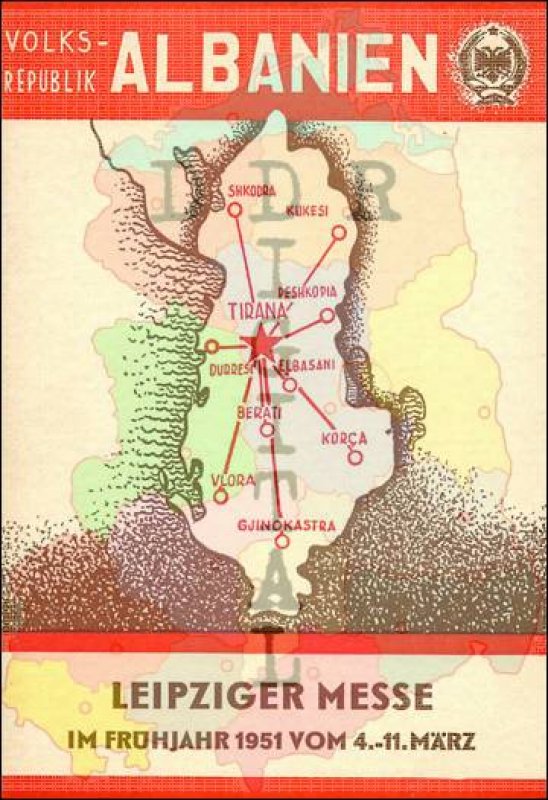 Volksrepublik Albanien auf der Leipziger Frühjahrsmesse