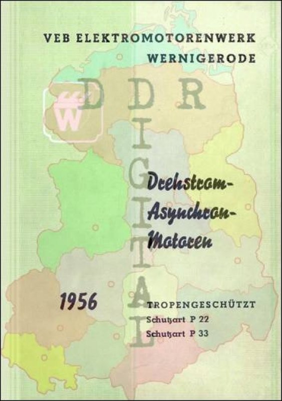 Tropengeschützte Drehstrom- Asynchron- Motoren