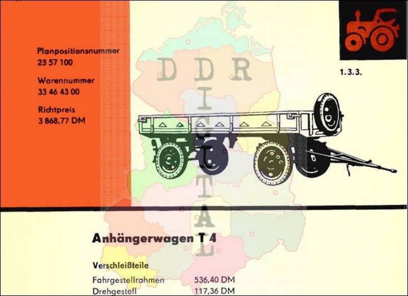 Traktoren-Kippanhänger THK 5