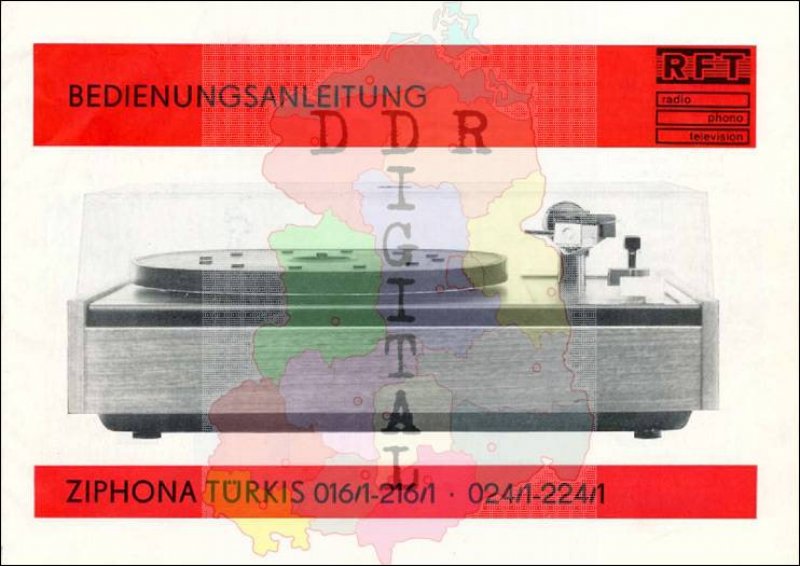 Bedienungsanleitung ZIPHONA TÜRKIS 016/1-216/1, 024/1-224/1