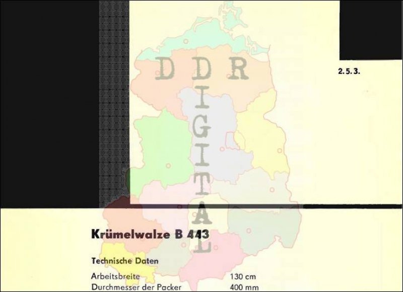 Krümelwalze B 443