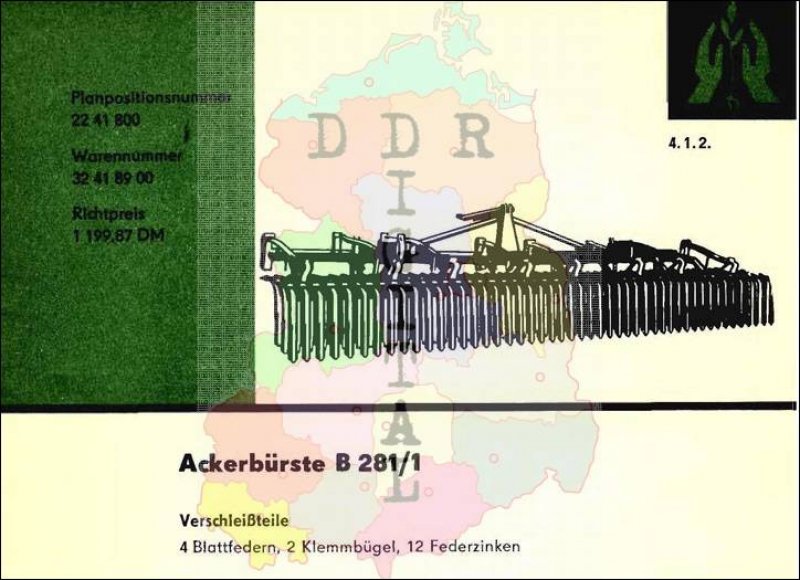 Ackerbürste B 281/1