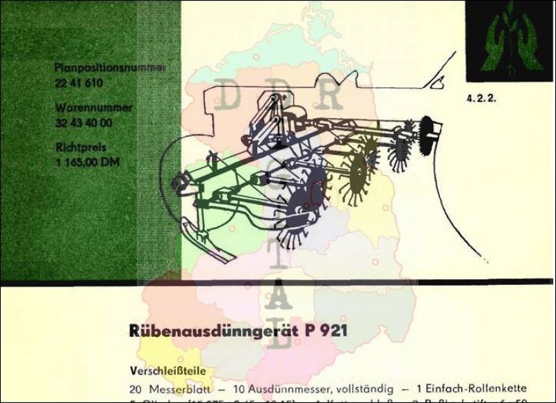 Zwischenachs-Anbau-Vielfachgerät P 420