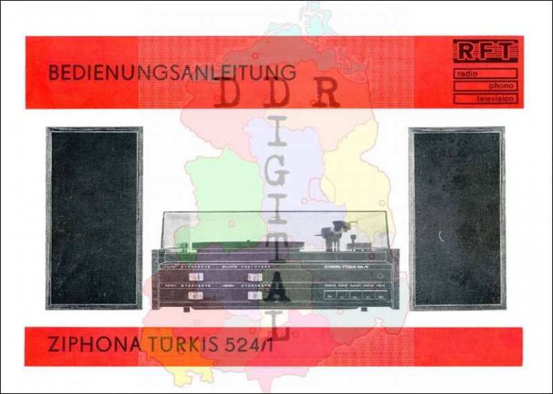 Bedienungsanleitung ZIPHONA TÜRKIS 524/1