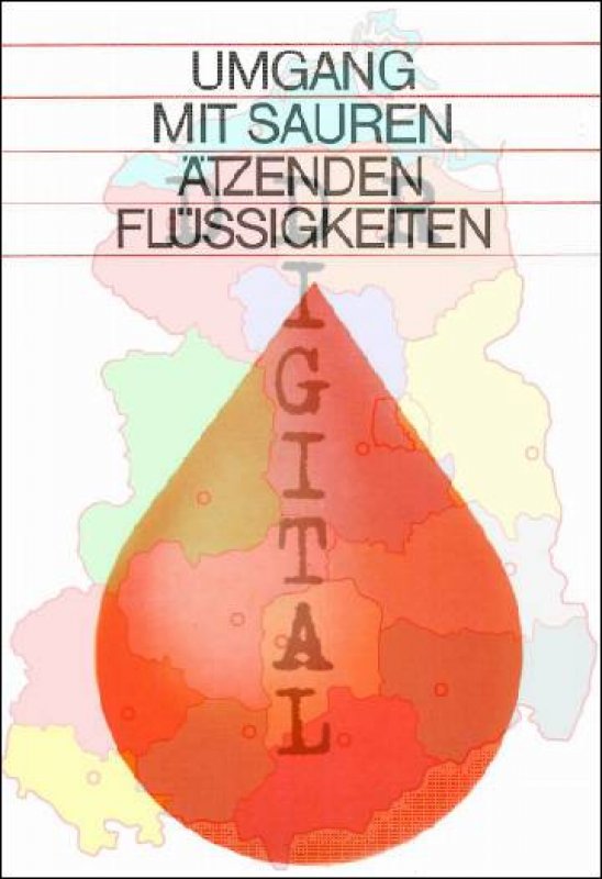 Umgang mit sauren ätzenden Flüssigkeiten