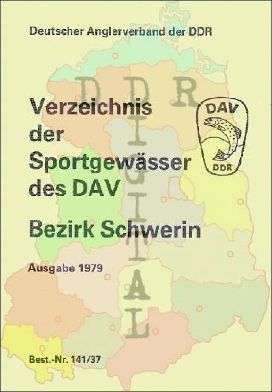 Verzeichnis der Sportgewässer des DAV Bezirk Schwerin
