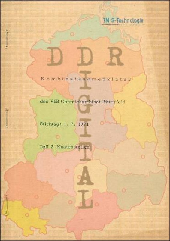 Kombinatsnomenklatur, Teil 2 Kostenstellen