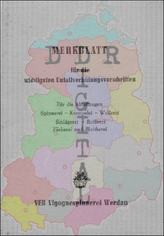 Merkblatt für die wichtigsten Unfallverhütungsvorschriften