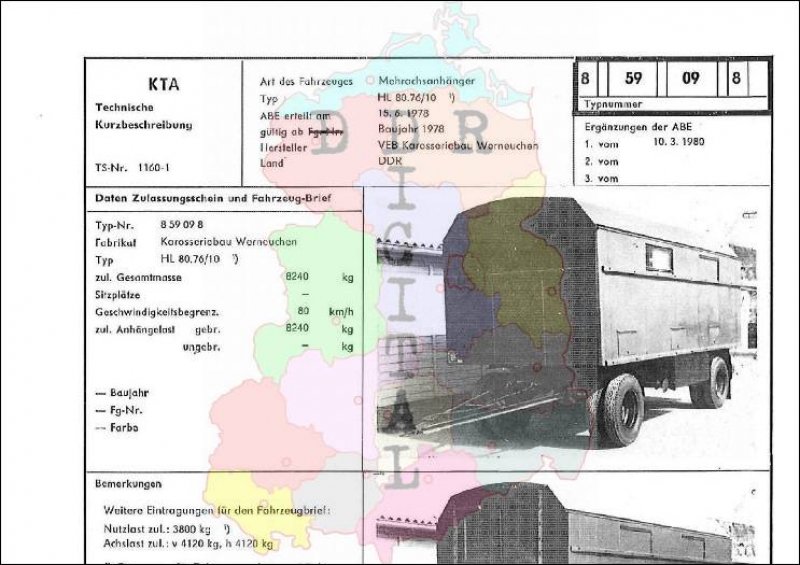 Mehrachsanhänger HL 80.76/23